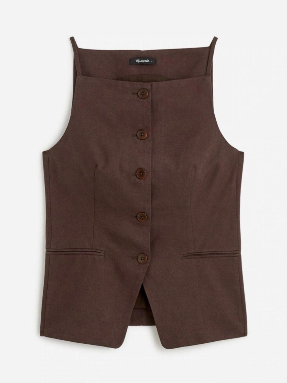 Madewell Brown Vest Top